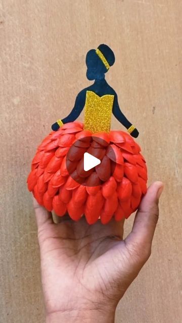 Creative time on Instagram: "Coconut shell with Pista shell doll 😍❤️   #trendingnow #trendingsongs #explore #explorepage #trending #trendingaudio #trendingvideos #viral #viralvideos #viralreels #creative #creativity #craft #craftideas #craftyfingers #art #artwork #painting #reuse #upcycle #reelsitfeelsit #decorideas #decoracion #dolls #reuseidea" Coconut Shell Crafts Creative, Art With Pista Shell, Art From Pista Shell, Pista Shell Art, Coconut Shell Art, Best Out Of Waste Ideas With Pista Shell, Craft Work With Pista Shell, Art By Pista Shells, Pista Shell Crafts