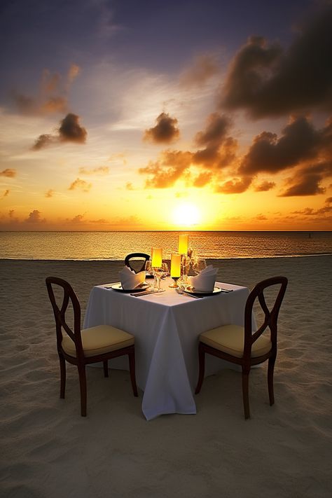 Beach Candle, Candlelit Dinner, Candle Light Dinner, Light Dinner, Candle Dinner, Island Resort, Candles, Travel