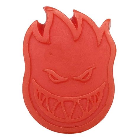 Spitfire Skateboard Curb Wax Embers Bighead MINI Red Travel Shampoo, Skateboard Accessories, Tool Accessories, Skateboard, Wax, Collage, Red, Pins