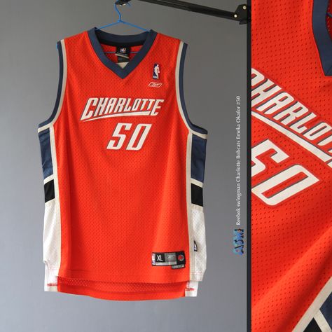 Reebok swingman - Charlotte Bobcats Emeka Okafor 50 Jersey no - 014 photo by Abhay Siby Mathew #nba #basketball #orange #jersey #fashion #Abhaysiby #Abhay #nbajersey #charlotte #reebok #fashion Wrapper Design, Orange Jersey, Jersey Collection, Jersey Fashion, Nba Jersey, Nba Basketball, Nba, 50 %, Basketball