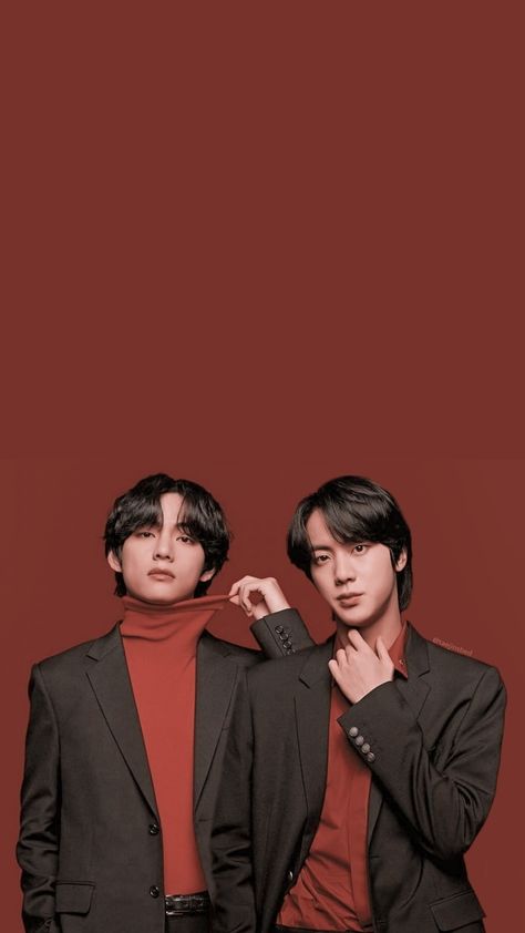 V And Jin Wallpaper, Taejin Photo, Taejin Edit, Jin And Taehyung, Jin And V, Bts Together, V And Jin, Jin Wwh, Wattpad Book Covers