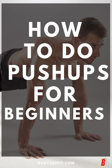 Pushups For Beginners, Proper Push Up Form, How To Do Pushups, Push Up Beginner, Push Up Routine, Proper Push Up, Upper Body Home Workout, Push Up Form, Core Stability