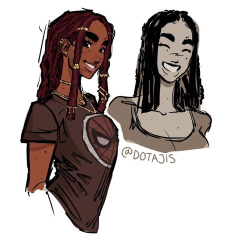 dota (comms open) on X: "sienna spiderman shirt #oc #sketch " / X Hair Artstyle, Cool Artstyle, Asian Character Design, Black Character Design, Spiderman Shirt, Arte Nerd, Swag Art, Arte Inspo, Cute Art Styles