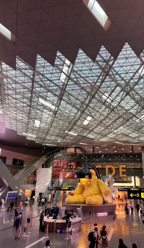 Gulf Aesthetic, Hamad International Airport, Qatar Travel, Qatar Doha, Doha, International Airport, My Happy Place, Happy Place, Qatar