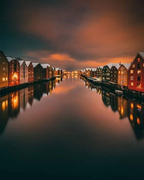 Trondheim, Norway  |  photo by  Fotis Trooper Toregas Trondheim Norway, Beautiful Norway, Visit Norway, Norway Travel, Trondheim, Destination Voyage, Pretty Places, Places Around The World, Nature Travel