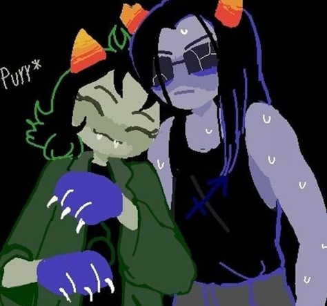 Gamzee And Nepeta, Nepeta Matching Pfp, Homestuck Nepeta And Equius, Homestuck Ship Art, Nepeta Leijon Pfp, Equius X Nepeta, Nepeta Icon, Nepeta X Equius, Nepeta Equius