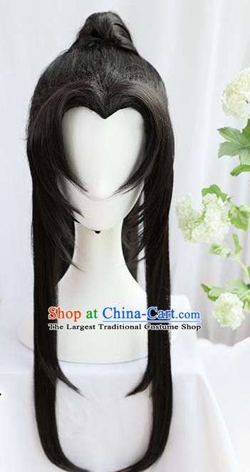 Chinese Hairstyle Traditional, Traditional Asian Hairstyles, Chinese Traditional Hairstyles, Japanese Men Hairstyle, Ancient Chinese Hairstyles, Chinese Cosplay, Traditional Hairstyle, Long Hair Extensions, Cosplay Hair