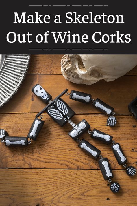 Cork Crafts Halloween, Things To Make With Corks, Wine Cork Crafts For Kids, Fall Cork Crafts, Halloween Cork Crafts, Cork Art Projects, Crafts With Wine Corks, Cork Crafts For Kids, Wine Corks Ideas