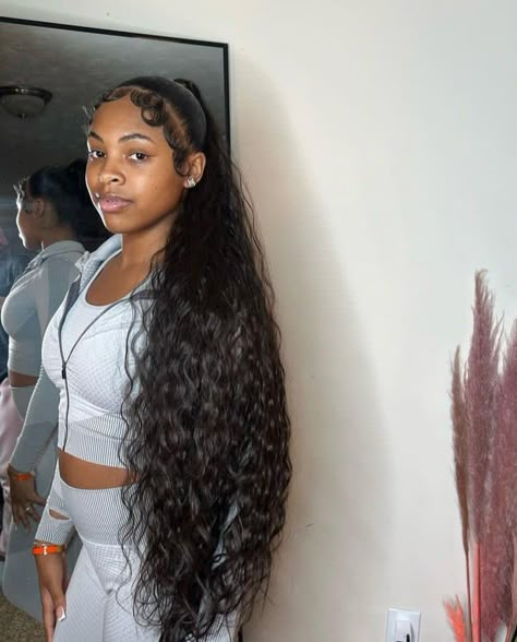 Cute Ponytail Hairstyles, Track Hairstyles, Weave Ponytail Hairstyles, Sleek Ponytail Hairstyles, Quick Weave Hairstyles, Box Braids Hairstyles For Black Women, Curly Ponytail, Quick Braided Hairstyles, Dance Hairstyles