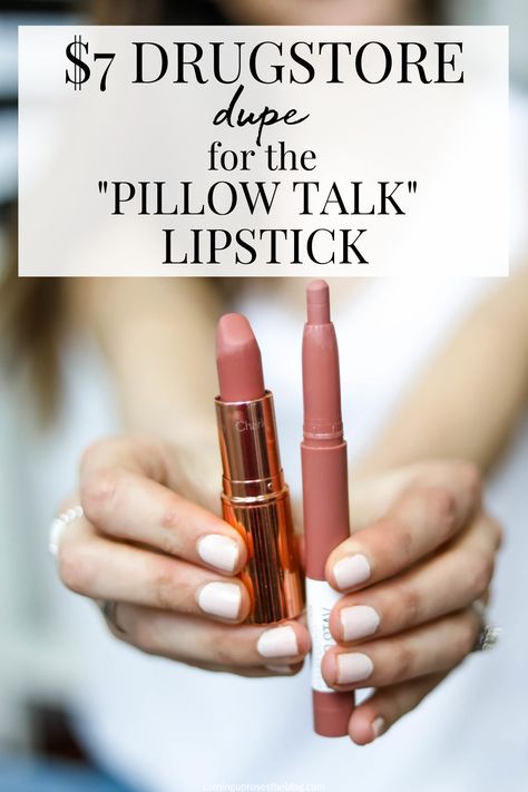 Pillow Talk Lipstick Makeup Look, Dusty Rose Lipstick Drugstore, Ct Pillow Talk Lipstick, Best Drugstore Lip Stain, Best Drugstore Lipstick 2023, Pillow Talk Charlotte Tilbury, Dusty Pink Lipstick, Best Stay On Lipstick, Lipstick Drugstore