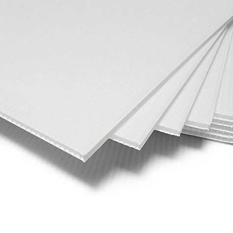 Amazon.com : T-Sign Corrugated Plastic Sheets Coroplast Sign Blank Board, 24"x36" 3/16" Thick for A-Frame Replacement Poster Sheets, 2 Pack White Blanks Sign : Gateway Blank Sign Templates, Wholesale Laser Blanks, White Acrylic Sheet, Corrugated Plastic Sheets, Light Box Sign, Blank Sign, Plastic Signs, Bead Storage, Sign Materials