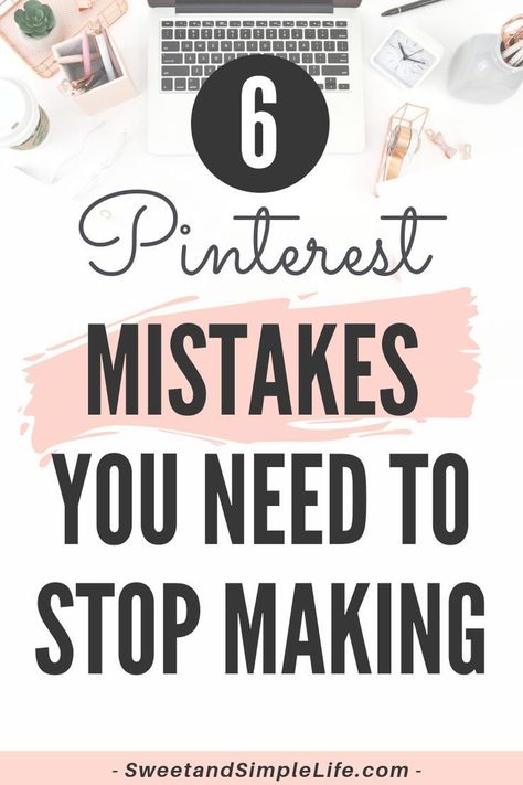 Pinterest mistakes you need to stop making Pinterest Hacks, Rich Pins, Pinterest Growth, Blogging Inspiration, Pinterest Management, Pinterest Marketing Strategy, Blogging Advice, Pinterest Strategy, Pinterest For Business