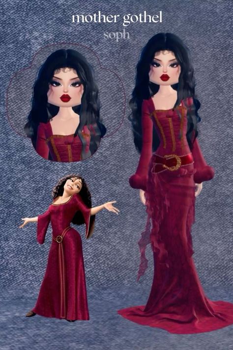 Mother Gothel Outfit Ideas, Tangled Dress To Impress, Acedemiadress To Impress, Founding Father Dress To Impress, Megamind Dress To Impress, Disney Villains Dress To Impress, Evil Queen Dress To Impress, Mavis Dress To Impress, Medevil Dress To Impress