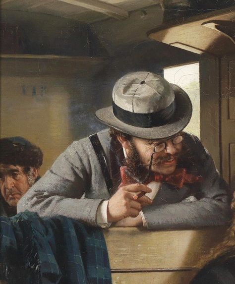 The Irritating Gentleman by Berthold Woltze Irritating Gentleman, Berthold Woltze, Gentleman, Instagram Photos, Instagram