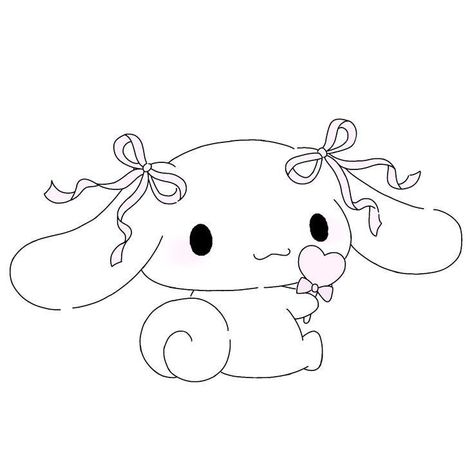 Cinnamoroll Drawing Easy, Sanrio Black And White, Hello Kitty Colouring Pages, Hello Kitty Tattoos, Hello Kitty Coloring, Kitty Drawing, Hello Kitty Drawing, Cute Doodles Drawings, Arte Inspo