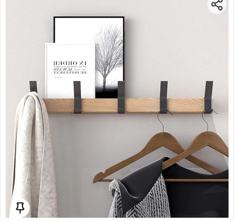 Modern Coat Hooks, Entryway Coat Hooks, Wooden Coat Hooks, Coat And Hat Rack, Coat Hooks Wall Mounted, Coat Hooks On Wall, Coat Rack Hooks, Modern Coat Rack, Coat Rack Shelf