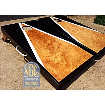 Corn Hole Plans, Stained Cornhole Boards, Corn Hole Diy, Cornhole Designs, Buffalo Skull, Southern Yellow Pine, Cornhole Board, Cornhole Bags, Cool Woodworking Projects