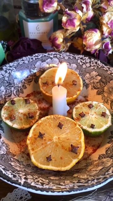 Cloves Protection Spell, Lime Protection Spell, Lemon Protection Spell, Lemon And Salt For Negative Energy, Lemon Spells, Aries Full Moon, Revenge Spells, Lemon Bowl, Gourmet Salt