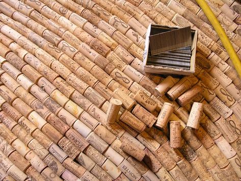 Wine Corker, Floor Detail, Cork Floor, Wine Bottle Cork, Sustainable Flooring, Rammed Earth Wall, Wine Bottle Corks, Cork Diy, Wine Cork Crafts