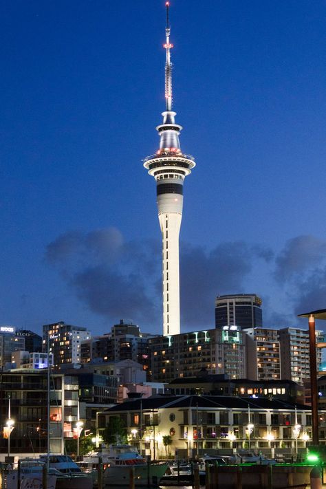 Sky Tower, Auckland, New Zealand (328m) Planet Caravan, Icon Photography, Sky Tower, Fail Videos, New Zealand North, Famous Buildings, Pictures Funny, Auckland New Zealand, Travel Places