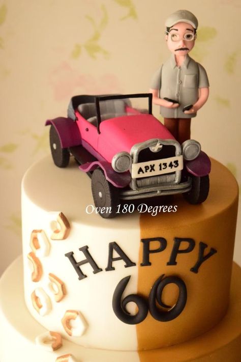 Abuelos Recipes, 60th Birthday Cake For Men, Car Cakes For Men, Cake Transport, Cake For Men, Car Cakes, Dish Design, Cake Oven, Cars Cake