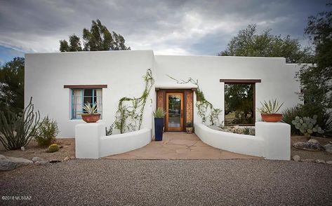 4930 N Calle La Vela, Tucson, AZ 85718 | Zillow Tucson Style, Garden Hammock, Mexico House, Desert Homes, Built In Grill, Spanish House, Eco House, Southwest Style, Tucson Az