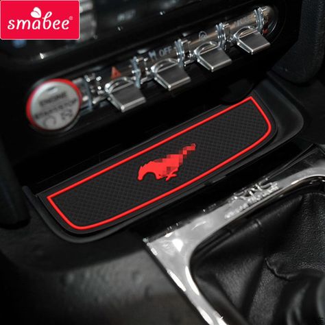 Ford Mustang Accessories, Mustang Accessories, Mustang Interior, Ford Mustang 2015, Black Mustang, Anti Slip Mat, Mustang 2015, 2015 Mustang, 2015 Ford Mustang