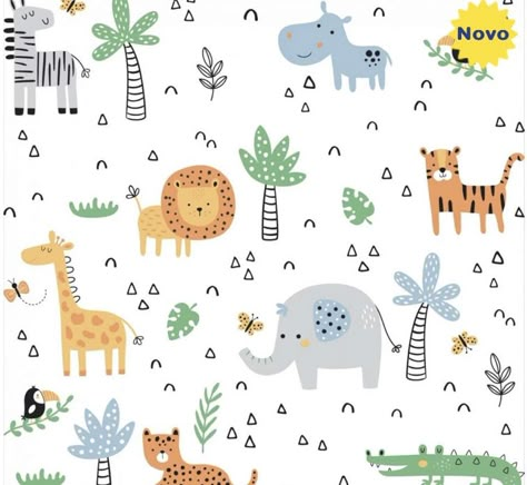 Dwarikadhish Hd Wallpaper, Boy And Bird, Giraffe Drawing, Safari Pattern, Cookies Theme, Baby Illustration, Kids Room Wall, Anime Scenery Wallpaper, Baby Party