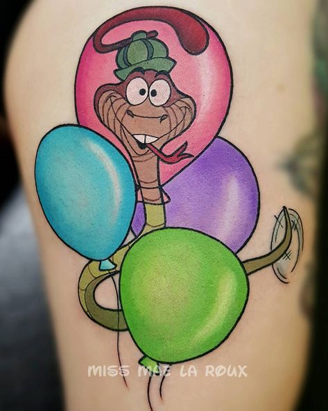 #disneytattoo • Instagram photos and videos Robin Hood Tattoo, Cute Disney Tattoos, Disney Sleeve, Pieces Tattoo, Sweet Tattoos, Disney Tattoo, Good Day Song, Badass Tattoos, Cartoon Tattoos