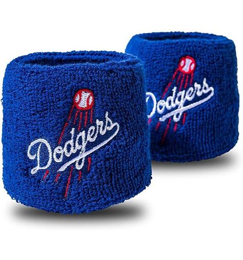 Dodgers MLB Team Licensed Baseball Wristbands - MLB Team Logo Sweat Wristbands Great for Costumes Uniforms Mlb Team Logos, Mlb Logo, Mlb Logos, Batting Gloves, Mlb Teams, Jersey Pants, Go Blue, Cloth Material, Shop Fans