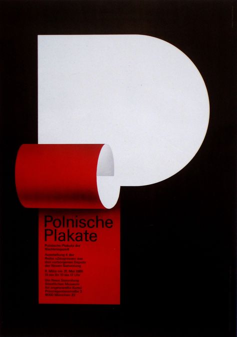 Posters by the Members of the Alliance Graphique Internationale 1960 – 1985: Pierre Mendell. Polish Posters, Polish Poster, Graphic Design Collection, 타이포그래피 포스터 디자인, Typographic Poster, Typographic Design, Design Graphique, Typography Poster, Illustration Vector