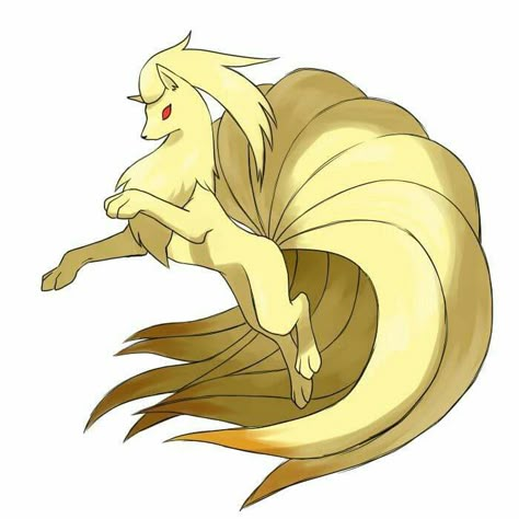 Ninetails Ninetales Pokemon, Pokemon Ninetales, Pokemon W, Wild Pokemon, Pokemon Eeveelutions, Pokemon Teams, Pokemon Drawings, My Pokemon, Pokemon Characters