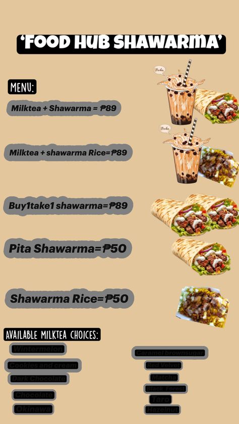 Shawarma Packaging Ideas, Shawarma Packaging, Food Business Ideas, Packaging Idea, Food Hub, Restaurant Ideas, Food Business, Cookies And Cream, Black Forest