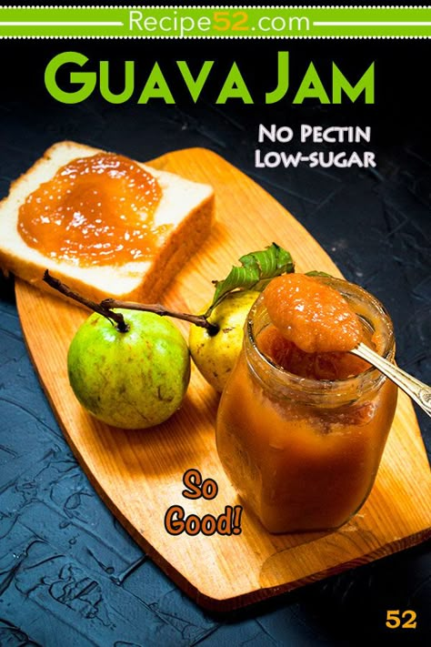 How To Make Guava Jam, Guava Marmalade Recipe, Fresh Guava Recipes Desserts, Pineapple Guava Jam, Guava Jam Recipe Without Pectin, Guava Jelly Recipe, White Guava Recipes, Guava Preserves Recipe, Guava Recipes Healthy