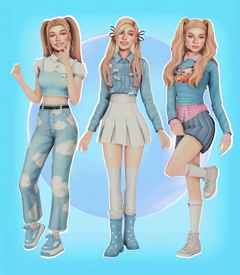 Sims 4 Maxis Match Patreon Clothes, The Sims 4 Cc Starfire, Sims 4 Maxis Match Clothes Collection, Mlb Sims 4 Cc, Totally Spies Sims 4 Cc, Sims 4 Cute Bed Cc, Sims 4 Cc Clothes Pastel, Sims 4 Kawaii Cc Clothing Maxis Match, Sims 4 Clowncore