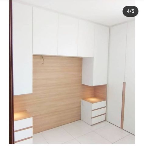 Over Bed Cupboards, Wardrobe Around Bed, Cama Closet, Small Bedroom Inspiration, Bed With Wardrobe, Bedroom Built Ins, Small Bedroom Interior, Clothes Wardrobe, Small Bedroom Storage