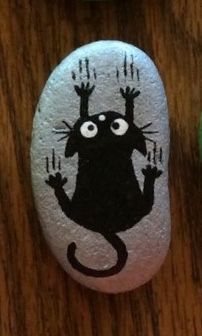 Painted Rock Animals, Stone Art Painting, Art Pierre, Painted Rocks Craft, Happy Stones, Rock Painting Ideas Easy, Painted Rocks Diy, Rock Painting Patterns, Pet Rocks