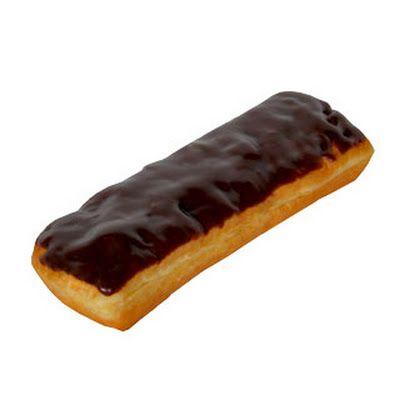 Classic chocolate long Johns Chocolate Long Johns, Long John Doughnut Recipe, Long John Donut, Best Donut Recipe, Donuts Chocolate, Recipes With Ingredients, Eclair Recipe, Homemade Donuts Recipe, Cream Puff Recipe