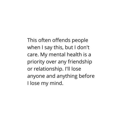 Self Love Healer on Instagram: “Peace over everything; I don't care who you are. I can no longer afford to have any toxicity in my life. 🌞✨✌️Via: @wearespiritual 👈” Peace Over Everything, Prayers Of Encouragement, Burning Bridges, Care Quotes, Mental And Emotional Health, Self Respect, I Don't Care, Lose My Mind, Emotional Health