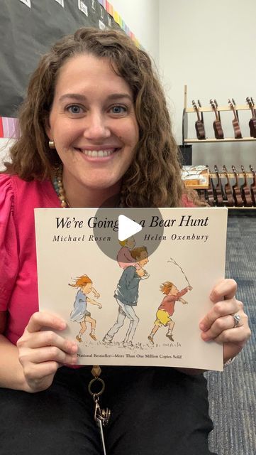 Mrs. Taylor 🥁🎶 on Instagram: "🐻GOING ON A BEAR HUNT

I’ve seen this book used so many ways, but my favorite is for kindergarten when we’re learning about the different voices! We explore our speaking, whisper, shouting and singing voices in this book and it’s really a lot of fun! 

P.S. We use our Inner Voice or Thinking Voice at the end of our story. I ask students to tell themselves their favorite part of the story using their thinking voice. It’s a precious little 5 seconds of silence 😂 

Happy Hunting! 

#elementarymusic #elementarymusiccurriculum #elementarymusicteacher #elementarymusiceducation #music #musiced #musiceducation #musiceducator #teacher #teachersofinstagram #musicteacher #musicteachers #musicteachersofinstagram #texasteacher #goingonabearhunt #kindergarten #kindergar Bear Hunt Song, Going On A Bear Hunt, Michael Rosen, Texas Teacher, Bear Hunt, Elementary Music Education, Elementary Music Teacher, Singing Voice, Inner Voice