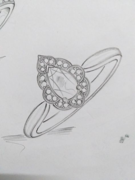 Drawing Of A Necklace, How To Draw Rings, Rings Drawing Sketches, Jwellery Designing Drawing, Jewellery Sketches Illustration, Jewellery Sketches Jewelry Drawing, Ring Sketch Design, Rings Drawing, Jewelry Logo Ideas