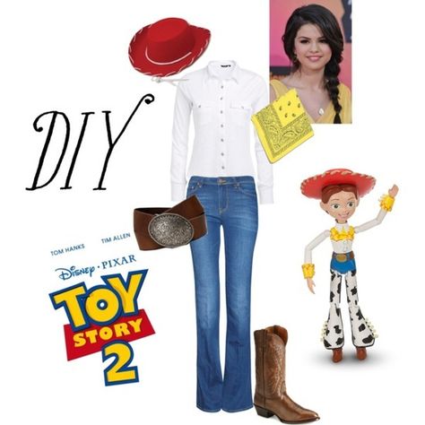 Jessy Costume, Diy Jessie Toy Story Costume, Jesse Toy Story Costume, Toy Story Diy, Mad Hatter Diy Costume, Disfraz Buzz Lightyear, Maleficent Costume Diy, Jessie Toy Story Costume, Jessie From Toy Story