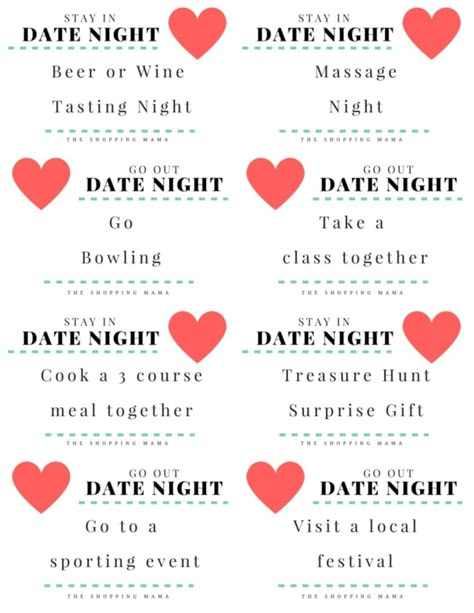 12 Months of Date-Night Ideas {Printables} | MomTrends Husband Ideas, Night Picnic, Date Night Jar, Date Night Gifts, Romantic Date Night Ideas, Dating Ideas, Rolling Dice, At Home Date, Cute Date Ideas