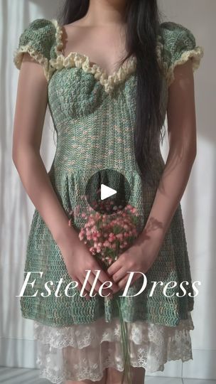 Estelle Dress, Mesh Sweater, A Work In Progress, Shrug Sweater, The Top, Top 10, Crochet Patterns, Let Me, Crochet