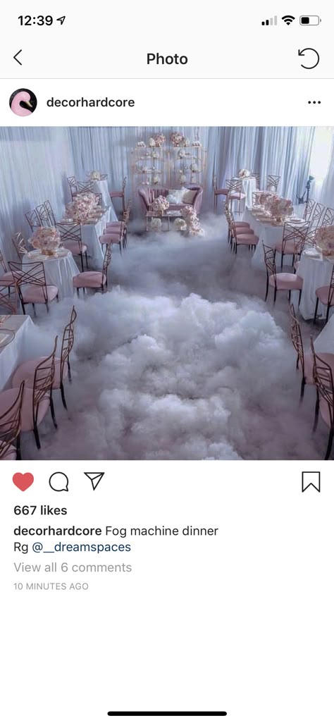 Cloud Dinner Party, Sky Theme Party Decoration, Heaven On Earth Prom Theme, Cloud Event Decor, Cloud 9 Formal Theme, Cloud 9 Homecoming Theme, Cloud Nine Wedding Theme, Clouds Wedding Theme, Sky Themed Party