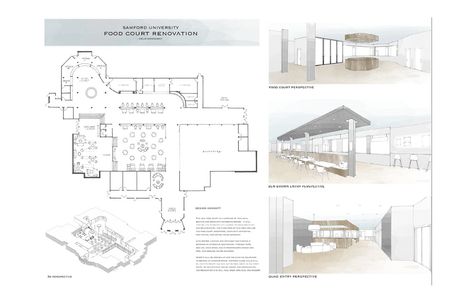 Samford University Food Court Redesign University Food Court, Food Court Design Plan, Food Court Plan, University Food, Food Court Design, Samford University, Student Recipes, Architecture Student, Food Court