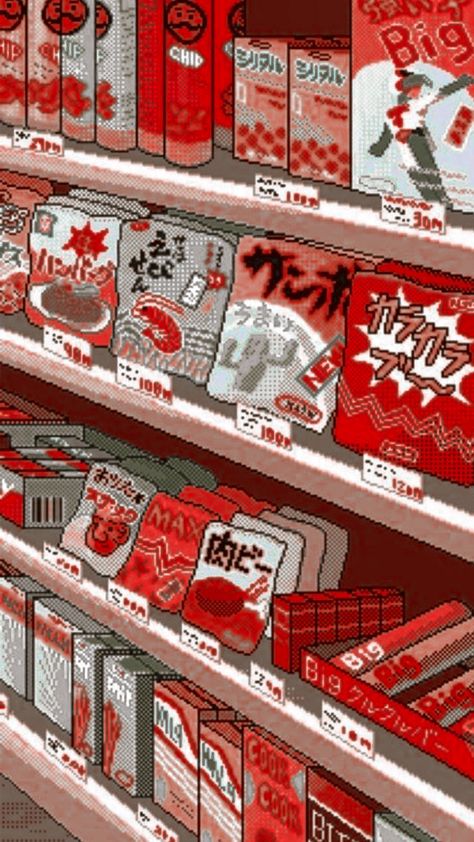 Red Lofi Aesthetic, Red Gamer Aesthetic, Pink Aesthetic Korean, Notion Study, 90s Retro Aesthetic, Human Pikachu, Aesthetic Dump, Fantasy Bedroom, Aesthetic Orange