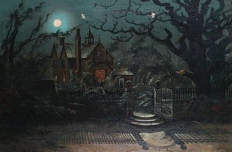 Wilfred Bosworth Jenkins, Vanitas Paintings, Ely Cathedral, House In London, Moonlight Painting, London Road, 19th Century Paintings, Classic Artwork, Art Attack