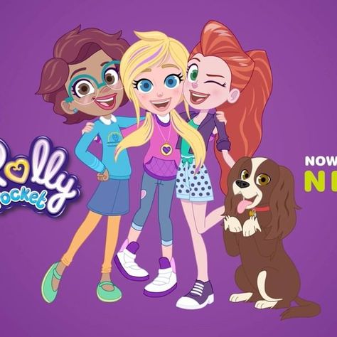 #PollyPocket takes off on a world of big adventures with her friends in an all-new season, now on @Netflix! Poly Pocket, Polly Pocket, Big Adventure, Kawaii Girl, A World, Big Day, Fictional Characters, Art