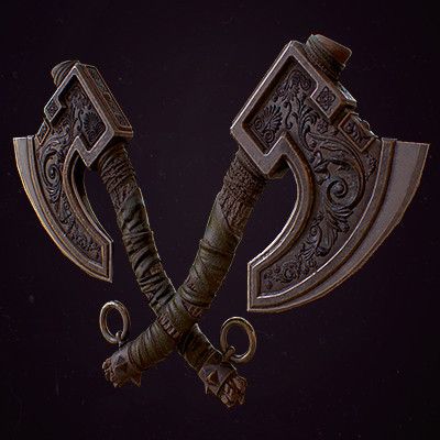 Dual Axes, Devils Tower, Monster Design, 3d Artist, Character Portraits, Vikings